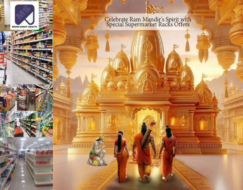Celebrate Ram Mandir 's Spirit with Special Supermarket Racks Offers