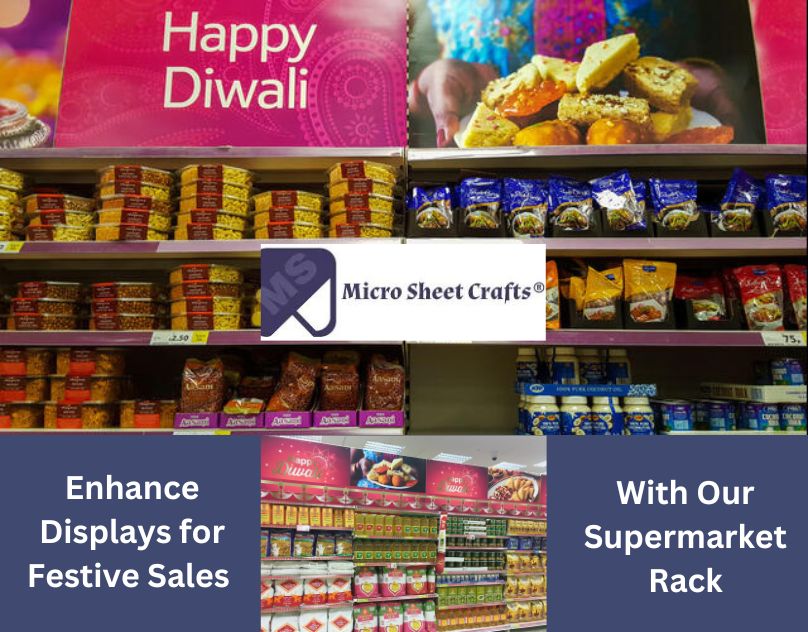 Enhance Displays for Festive Sales With Our Supermarket Rack