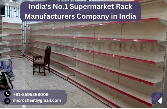 India's No.1 Supermarket Rack Manufacturers Company in India