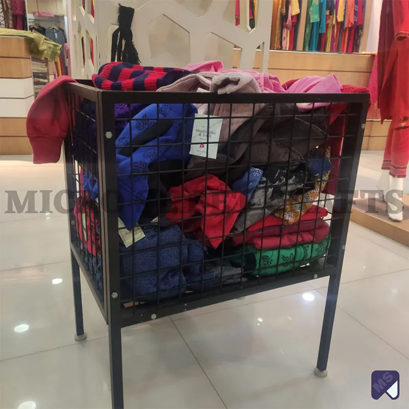 Micro Sheet Clothing Display Rack In Hyderabad