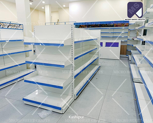 Micro Sheet Gondola Shelving Unit